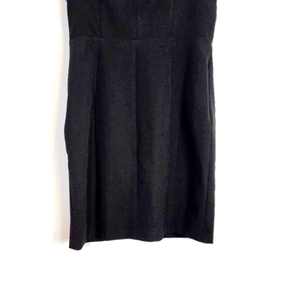 NWT Womens Sam Edelman Off the Shoulder LBD Little Black Mini Dress Size 10 - Picture 9 of 9